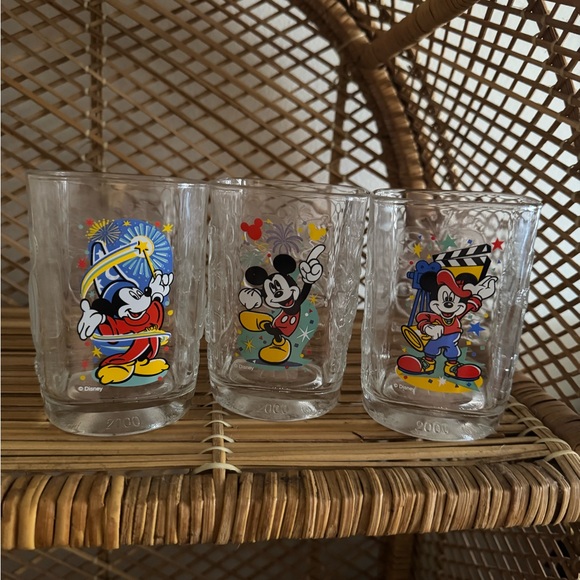 Disney Other - Disney Vintage Millennium 2000 McDonalds Tumblers